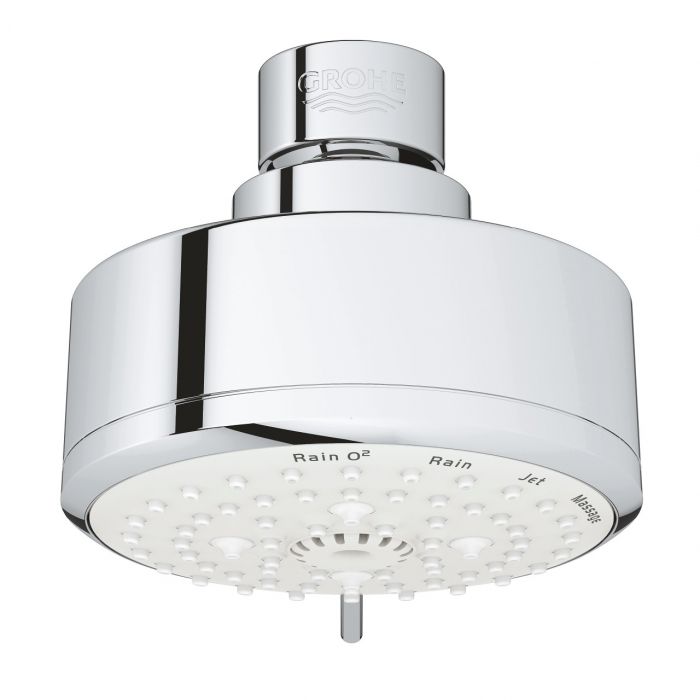 Prysznic górny GROHE Tempesta Cosmopolitan 100 d100 chrom 4 strumienie: Rain O2, Rain, Massage, Jet  | 27591001