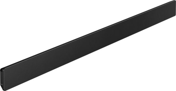 Panel ścienny HANSGROHE WallStoris mocowanie kryte długość: 500 mm czarny matowy w składzie: szyna nośna, panel dekoracyjny, zestaw do klejenia | 27902670