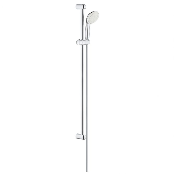 Zestaw prysznicowy GROHE Tempesta 100 chrom zawiera: prysznic ręczny 27 923 001, drążek prysznicowy 900 mm, wąż prysznicowy 1750 mm 1/2" x 1/2"  | 27925001