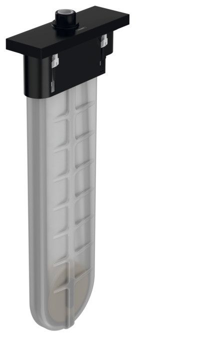 Element zewnętrzny do baterii wannowej/prysznicowej HANSGROHE czarny matowy sBOX | 28010670
