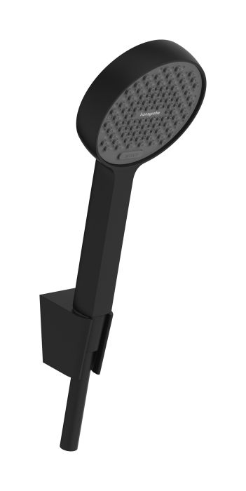 Punktowy zestaw prysznicowy 2jet EcoSmart HANSGROHE Activera Select S 95 czarny matowy z wężem 125 cm  | 28052670