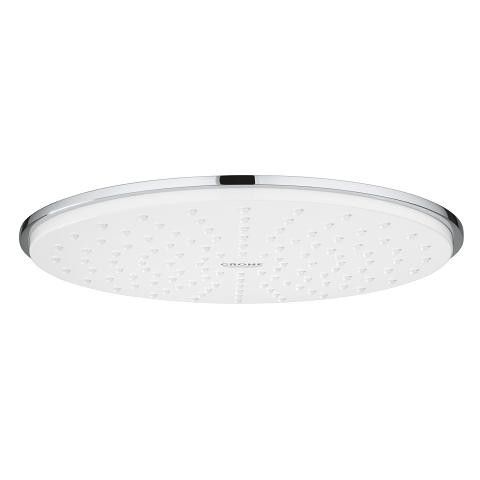 Prysznic górny, jednostrumieniowy GROHE Rainshower Cosmopolitan metalowy Ø 210 mm moon white/chrom  | 28368LS0