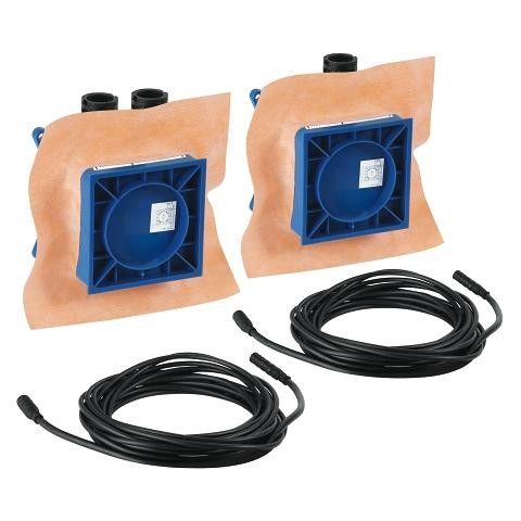 Zestaw montażowy do użycja z podwójnym modułem świetlnym 36359000 do zabudowy podtynkowej do światła GROHE Rainshower F-Series | 29072000