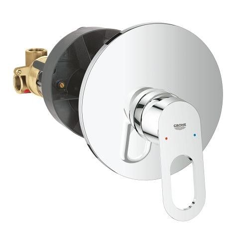 Bateria prysznicowa podtynkowa GROHE BauLoop 1-uchwytowa chrom | 29080000