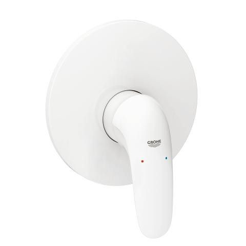 Element natynkowy do montażu gotowego z Rapido E 35501000 GROHE Eurostyle 1-uchwytowa do baterii prysznicowej podtynkowej moon white/chrom | 29098LS3