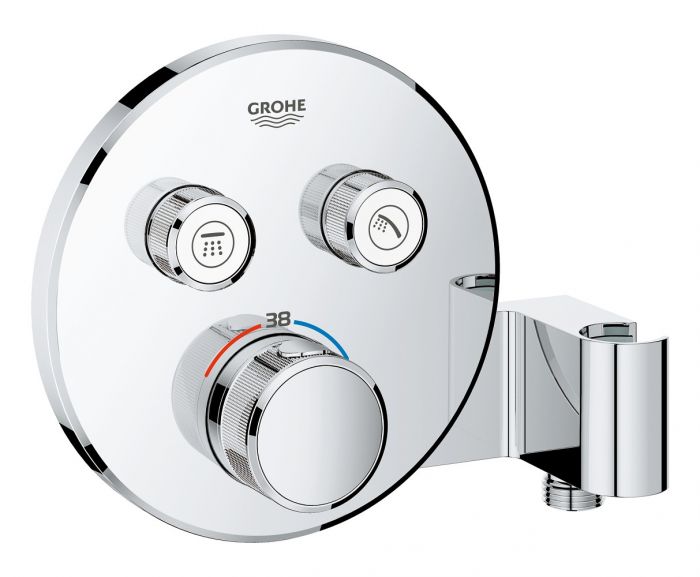 Element natynkowy do montażu gotowego z 35600000 termostatyczny GROHE Grohtherm SmartControl do baterii prysznicowej chrom | 29120000