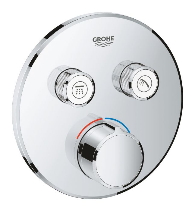 Element natynkowy do montażu gotowego z Rapido SmartBox 35600000 GROHE SmartControl do baterii wannowo-natryskowej podtynkowej chrom | 29145000