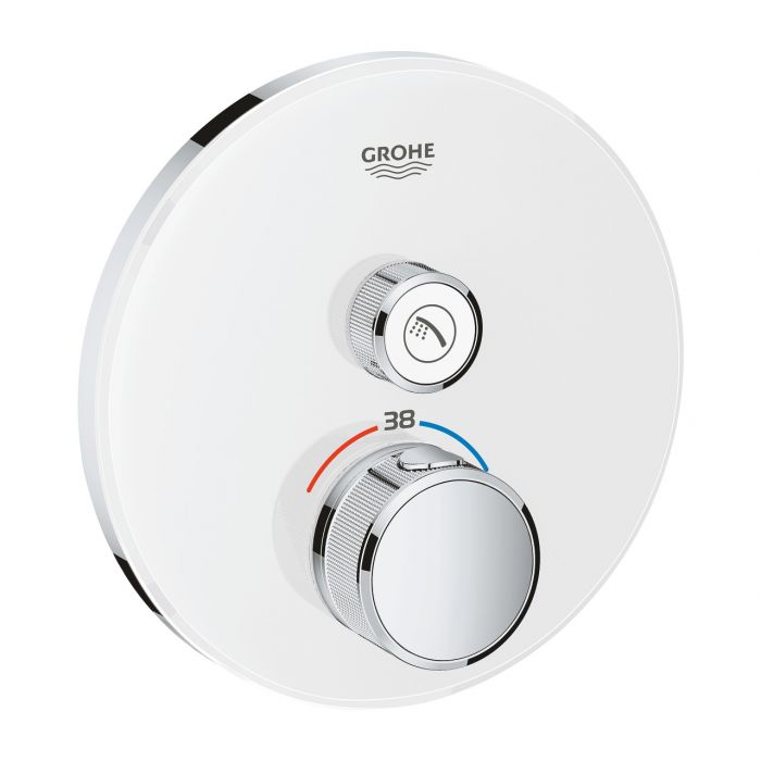 Element natynkowy do montażu gotowego z 35600000 GROHE Grohtherm SmartControl do baterii natryskowej podtynkowej termostatycznej moon white  | 29150LS0