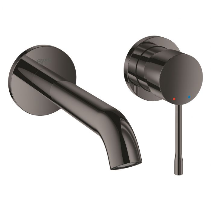 Bateria umywalkowa podtynkowa, do montażu z elementem podtynkowym 23571000 GROHE Essence 1-uchwytowa 2-otworowa hard graphite | 29192A01