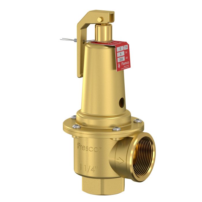 Zawór bezpieczeństwa dla zamkniętych instalacji grzewczych i chłodniczych AALBERTS HFC Prescor S 960 1 1/2" GW x GW 3 bar | 29223
