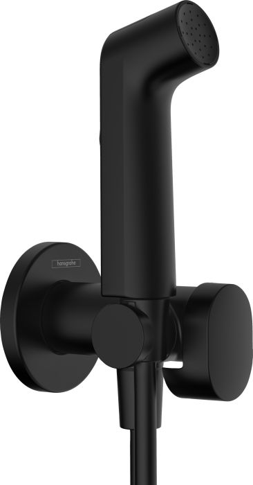 Bidetowa główka prysznicowa 1jet S EcoSmart HANSGROHE Bidette czarna matowa  | 29232670