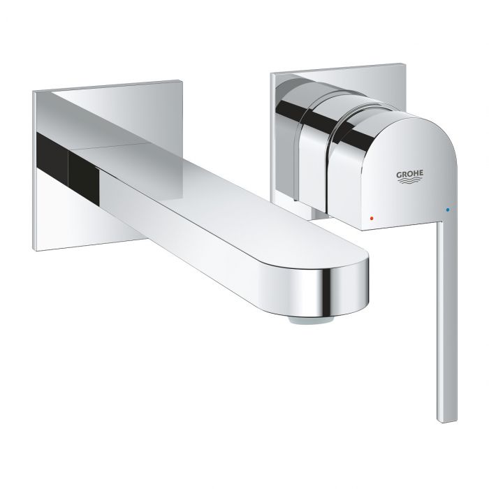 Element natynkowy ścienny (do montażu gotowego z 23200000) GROHE Plus 1-uchwytowa 2-otworowa do baterii umywalkowej podtynkowej chrom | 29306003