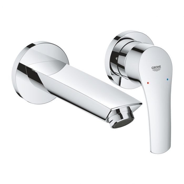 Element natynkowy do montażu z elementem podtynkowym 23571000 GROHE Eurosmart 1-uchwytowa 2-otworowa baterii umywalkowej podtynkowej chrom  | 29337003