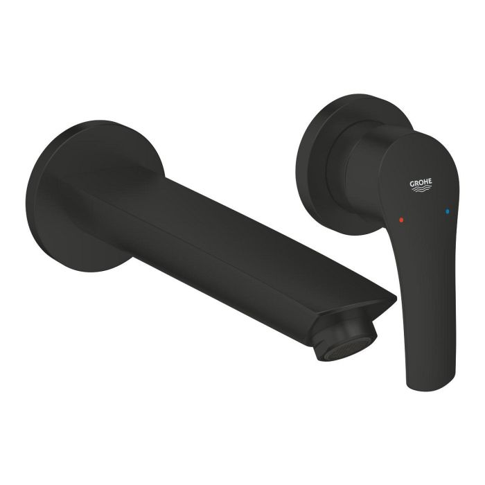 Bateria umywalkowa GROHE Eurosmart 2-otworowa matte black | 293382433