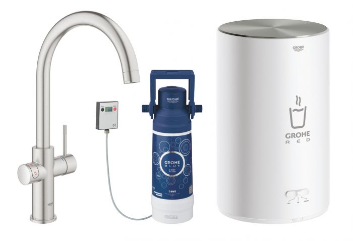 Zestaw startowy GROHE Red Duo stal nierdzewna  | 30083DC1