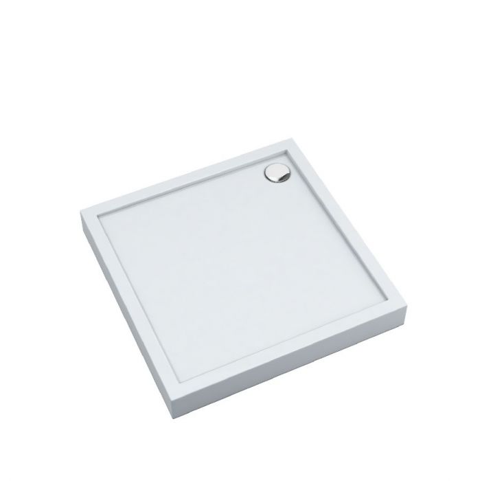 Brodzik akrylowy STABILSOUND kwadratowy 90 x 90 x 14 cm SCHEDPOL COMPETIA | 30161