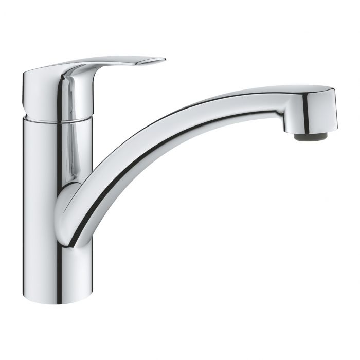 Bateria zlewozmywakowa stojąca GROHE Eurosmart 1-uchwytowa 1-otworowa DN 15 chrom ze średnią obrotową wylewką | 30260003