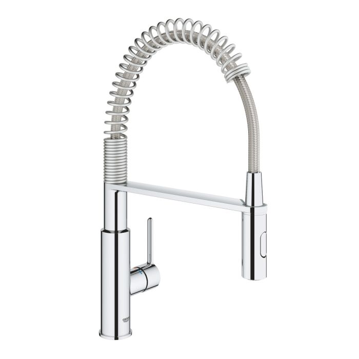 Bateria zlewozmywakowa stojąca jednouchwytowa GROHE Get DN15 chrom  | 30361000
