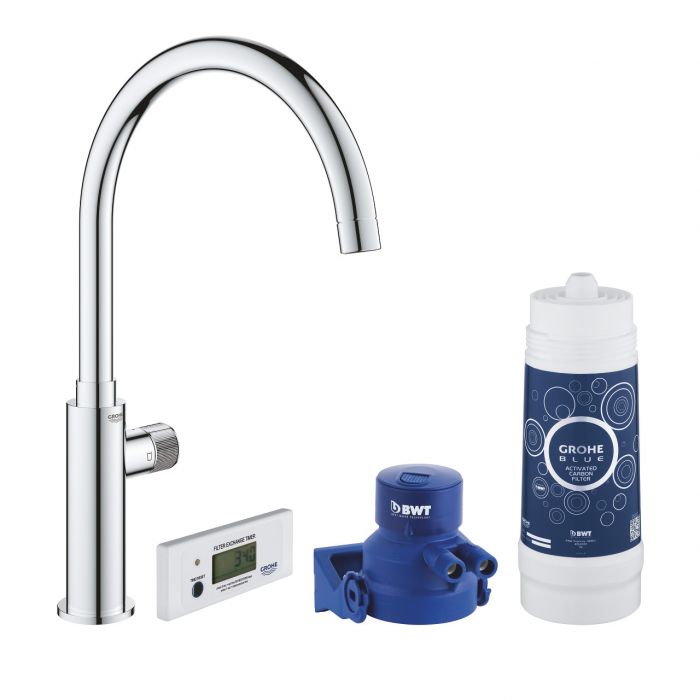 Zestaw startowy GROHE Blue Pure Mono chrom | 30387000