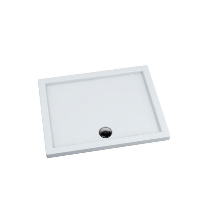 Brodzik kompozyt Stonicryl STABILSOUND PLUS prostokątny 100 x 80 x 5 cm SCHEDPOL CORRINA | 3066
