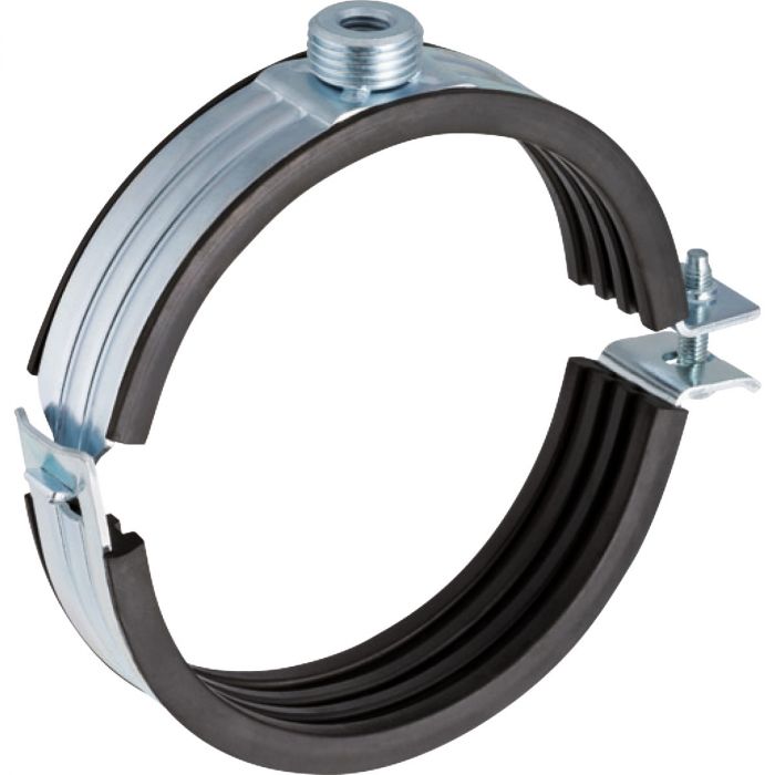 Uchwyt stal ocynkowana rurowy izolowany z mufą gwintowaną M10/G1/2" 56 mm Silent-db20 #2