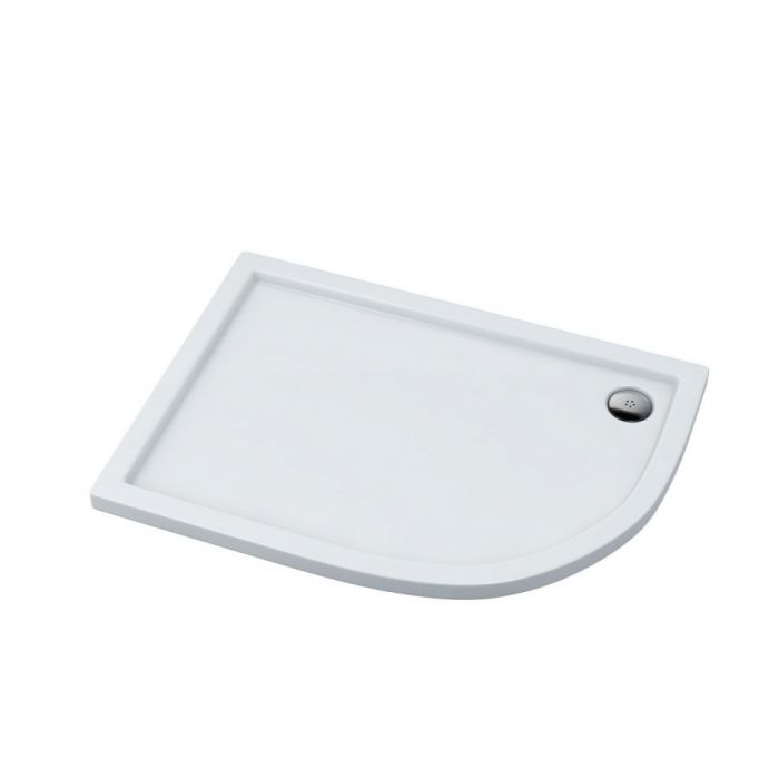 Brodzik kompozyt Stonicryl STABILSOUND PLUS asymetryczny SCHEDPOL CORRINA 1200 /10850 /1050 /10cm biały | 3073