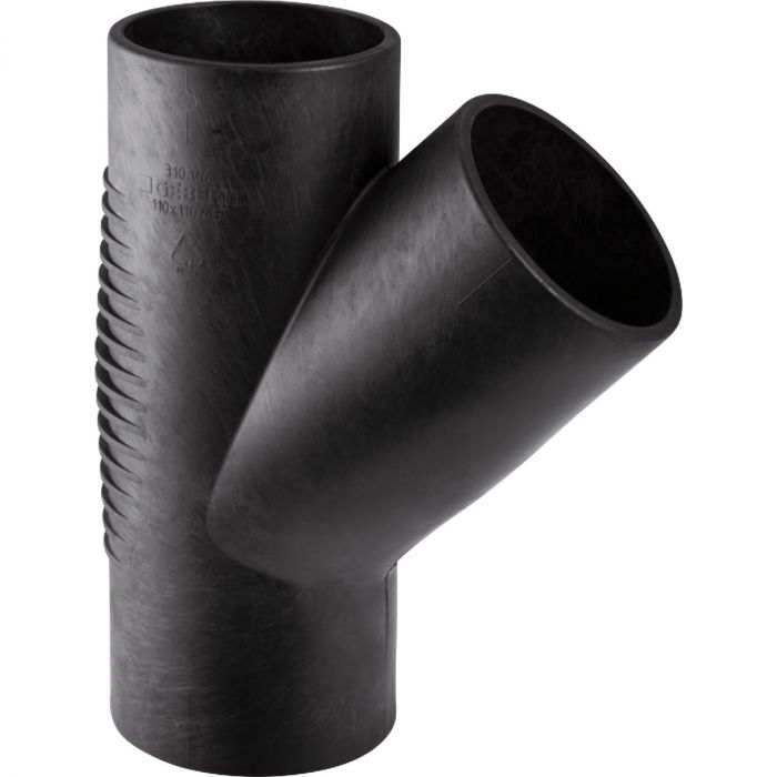 Trójnik PE-S2 45° 110 x 75 mm Silent-db20 #2