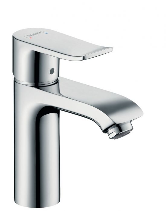 Bateria umywalkowa stojąca HANSGROHE Metris 1-uchwytowa 1-otworowa chrom zawiera: 1-uchwytowa bateria umywalkowa | 31074000