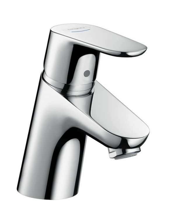 Bateria umywalkowa stojąca HANSGROHE Focus 70 1-uchwytowa 1-otworowa do zimnej wody chrom zawiera: węże przyłączeniowe G ⅜  | 31130000
