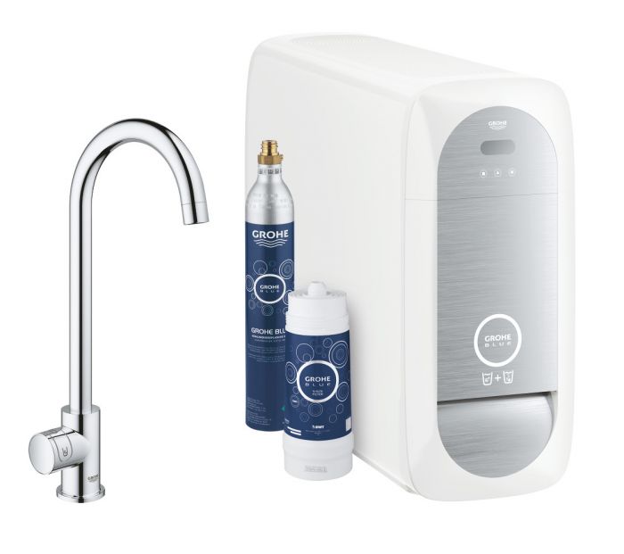 Zestaw startowy GROHE Blue Home Mono chrom | 31498001