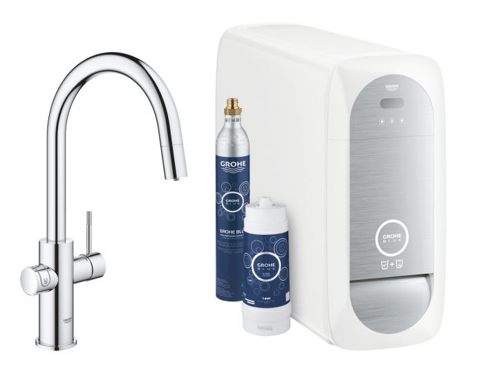 Zestaw startowy GROHE Blue Home chrom | 31541000
