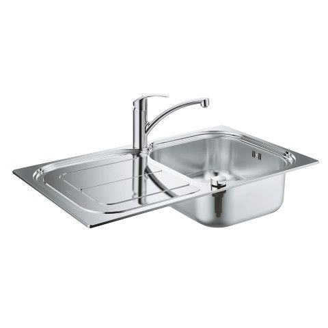 Zlewozmywak 1-komorowy z ociekaczem GROHE K400 | 31565SD0