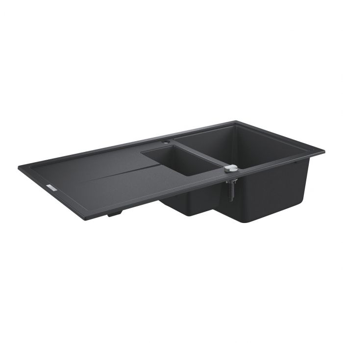 Zlewozmywak 1,5-komorowy z ociekaczem GROHE K400 60-C 100 x 500 mm | 31642AP0