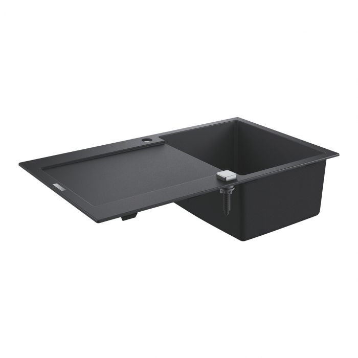 Zlewozmywak 1-komorowy z ociekaczem GROHE K500 50-C 860 x 500 mm | 31644AP0