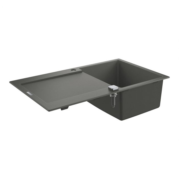 Zlewozmywak 1-komorowy z ociekaczem GROHE K500 50-C 860 x 500 mm | 31644AT0