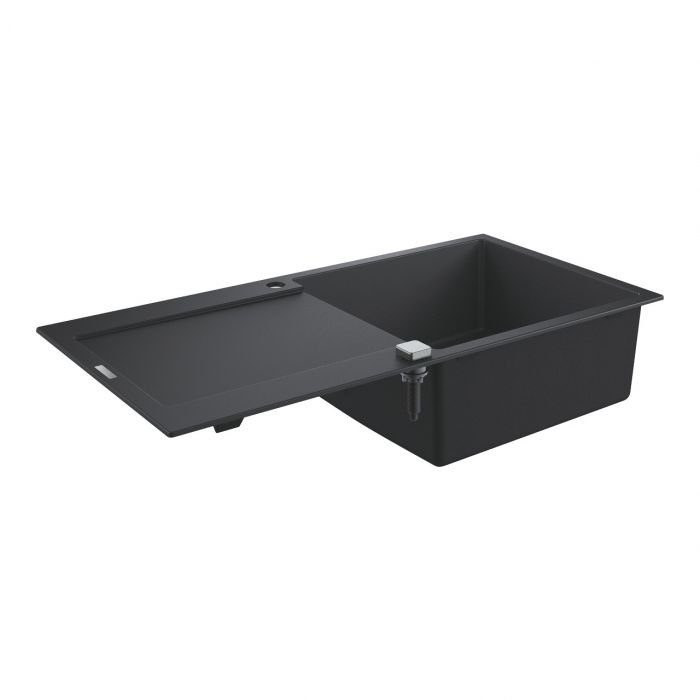 Zlewozmywak 1-komorowy z ociekaczem GROHE K500 60-C 1000 x 500 mm | 31645AP0