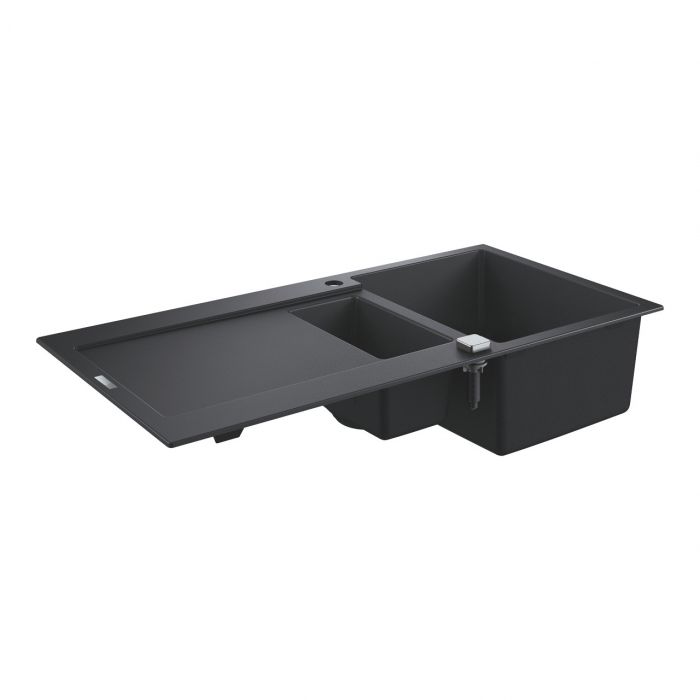 Zlewozmywak 1,5-komorowy z ociekaczem GROHE K500 60-C 1000 x 500 mm | 31646AP0