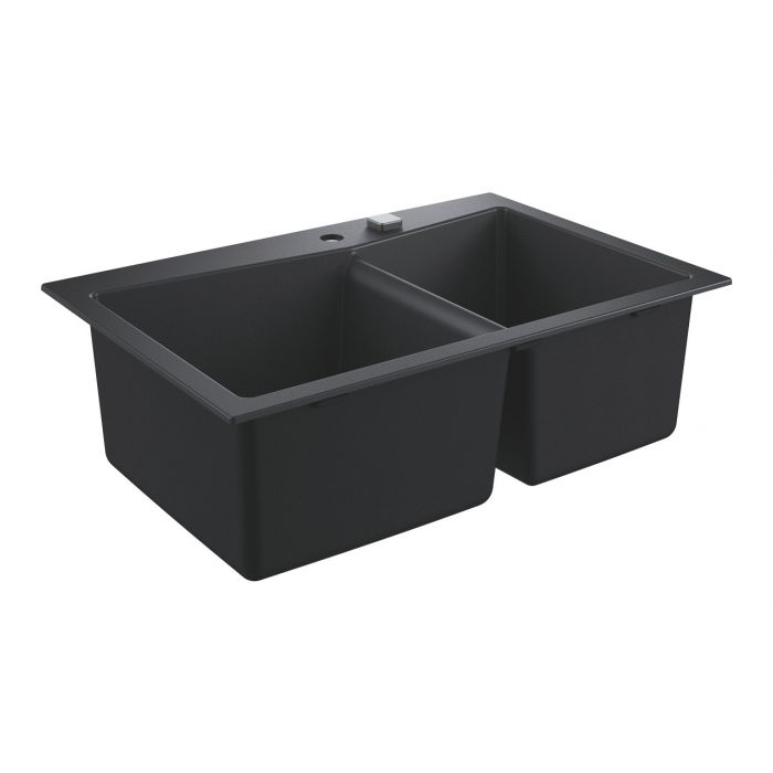 Zlewozmywak podblatowy 2-komorowy GROHE K700 90-C 838 x 559 mm | 31657AP0