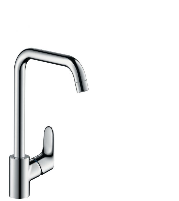 Focus bateria zlewozmywakowa jednouchwytowa wysokość: 338 mm zasięg wylewki: 204 mm chrom