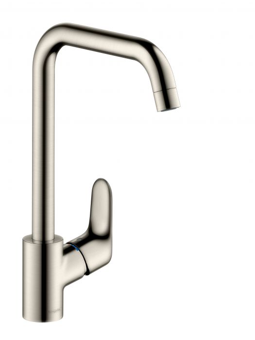 Bateria zlewozmywakowa stojąca HANSGROHE Focus 260 1-uchwytowa 1-otworowa stal szlachetna  | 31820800