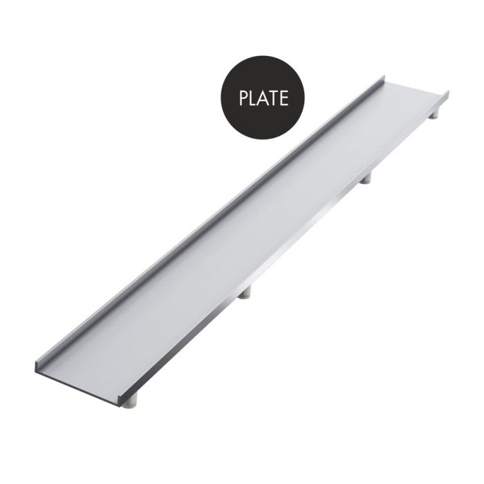 Maskownica odpływu liniowego SCHEDPOL PLATE SLIM 800 x 70 mm | 10052PL