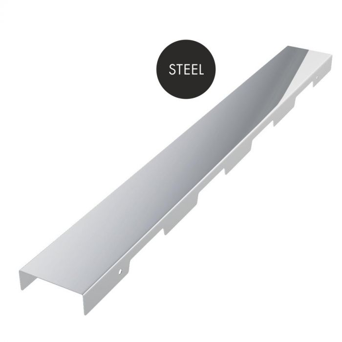 Maskownica odpływu liniowego SCHEDPOL STEEL SLIM 600 x 30 mm | 10050SLSLX