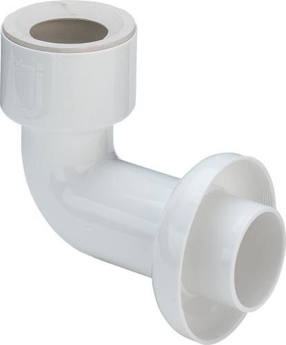 Łuk odpływowy 90st. VIEGA 3228 do pisuaru z tworzywa sztucznego L=125 mm, DN 50/50 biały | 108212
