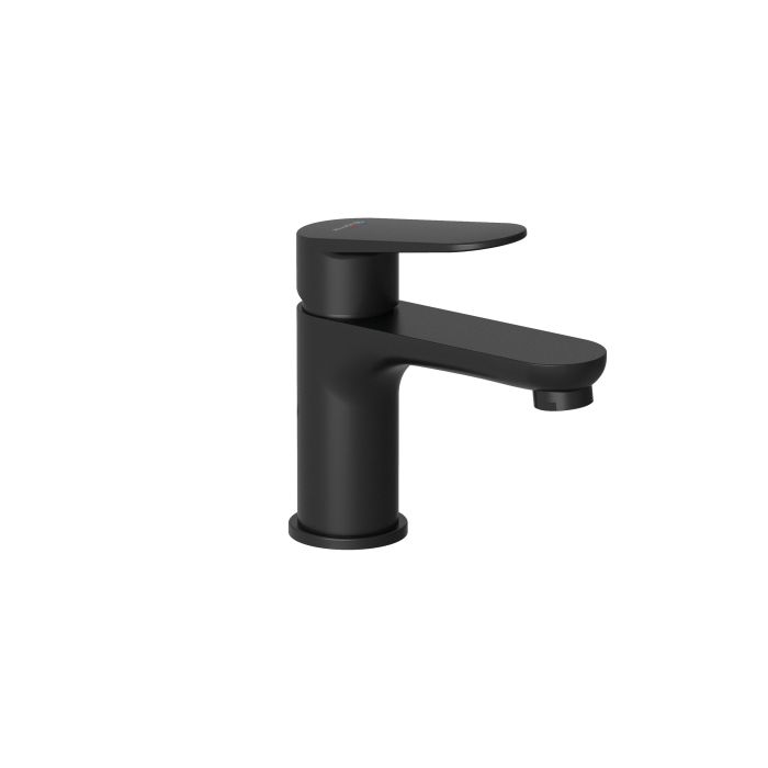 Bateria umywalkowa KLUDI X1 1-uchwytowa 1-otworowa czarna matowa wysokość wylewki 75 mm  | 322903975
