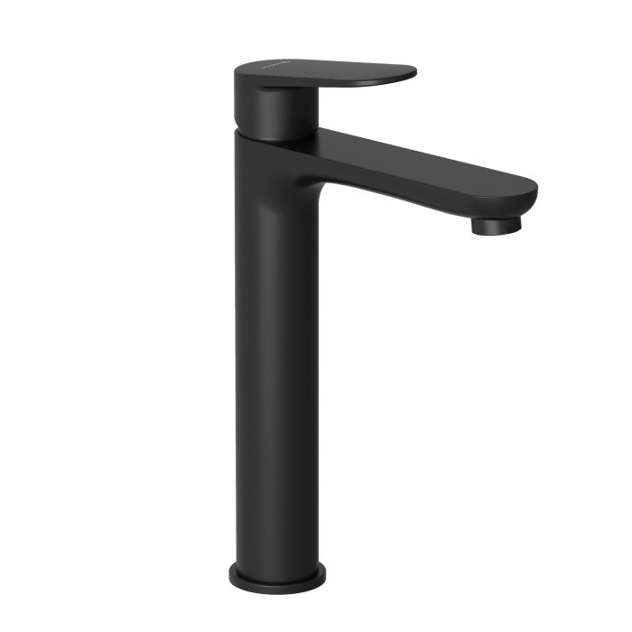 Bateria umywalkowa KLUDI 1-uchwytowa 1-otworowa czarna matowa wysokość wylewki 210 mm  | 322983975