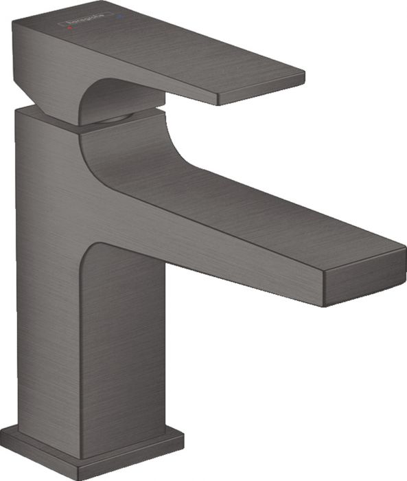 Bateria umywalkowa stojąca HANSGROHE Metropol 1-uchwytowa 1-otworowa może współpracować z przepływowymi podgrzewaczami wody czarny chrom szczotkowany | 32500340