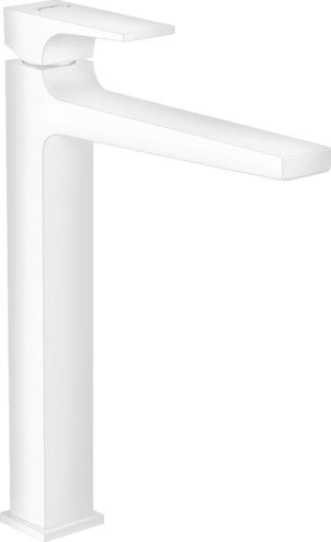 Bateria umywalkowa stojąca HANSGROHE Metropol 1-uchwytowa 1-otworowa może współpracować z przepływowymi podgrzewaczami wody biała mat | 32512700