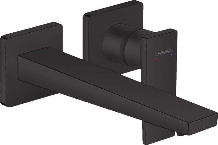 Element natynkowy HANSGROHE Metropol 1-uchwytowa 2-otworowa do baterii umywalkowej podtynkowej czarny matowy | 32526670