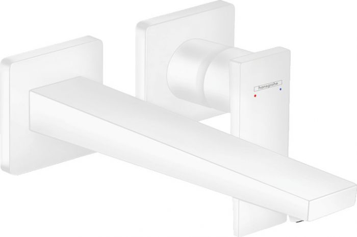 Element natynkowy HANSGROHE Metropol 1-uchwytowa 2-otworowa do baterii umywalkowej podtynkowej biały matowy | 32526700