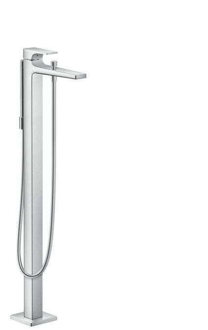 Bateria wannowa montaż w podłodze HANSGROHE Metropol 1-uchwytowa mosiężna chrom | 32532000